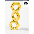 DIN439 Hex Thin Nut Jaune Zinc